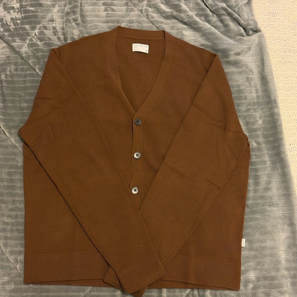 Men’s Frank and Oak cardigan